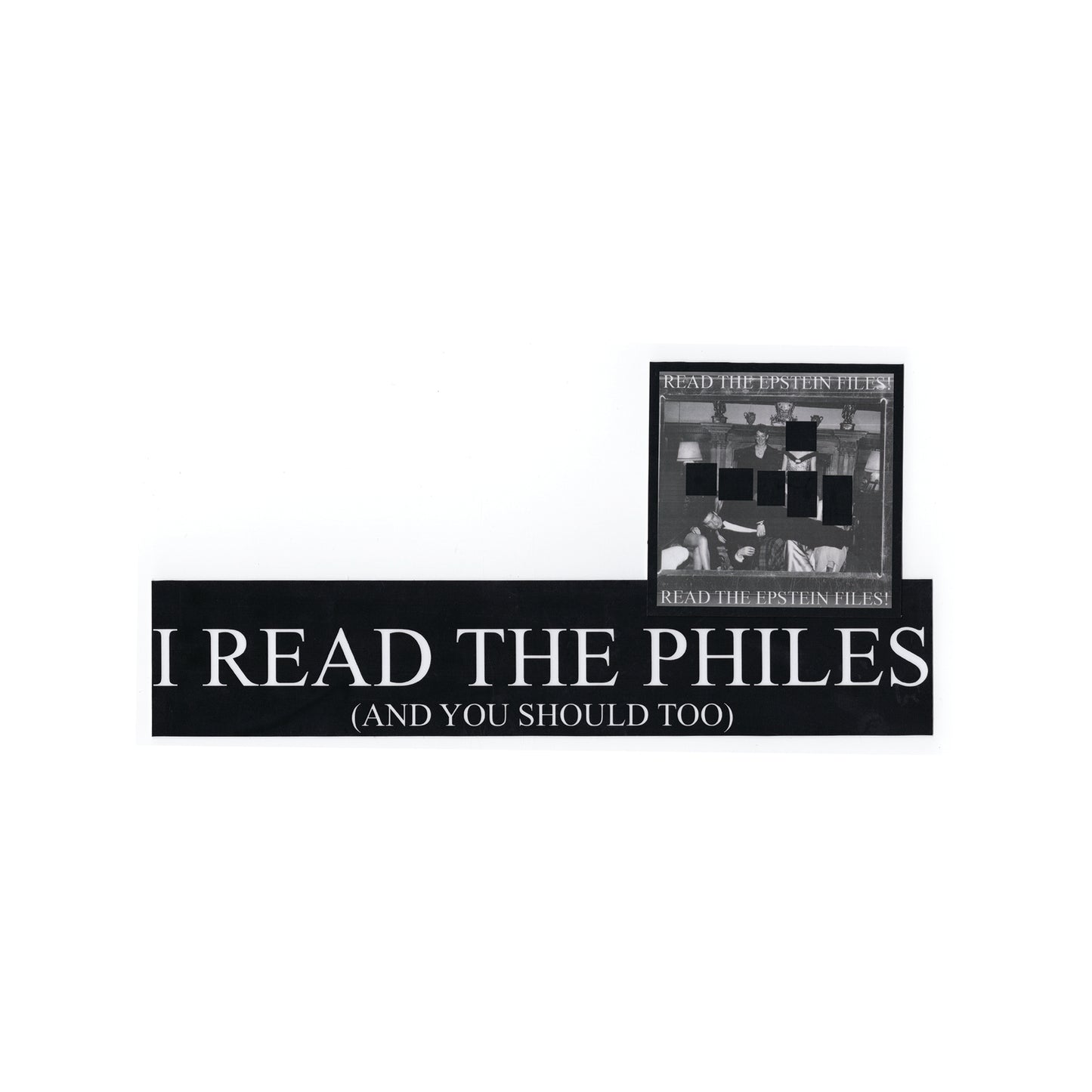 I Read the Philes Stickers